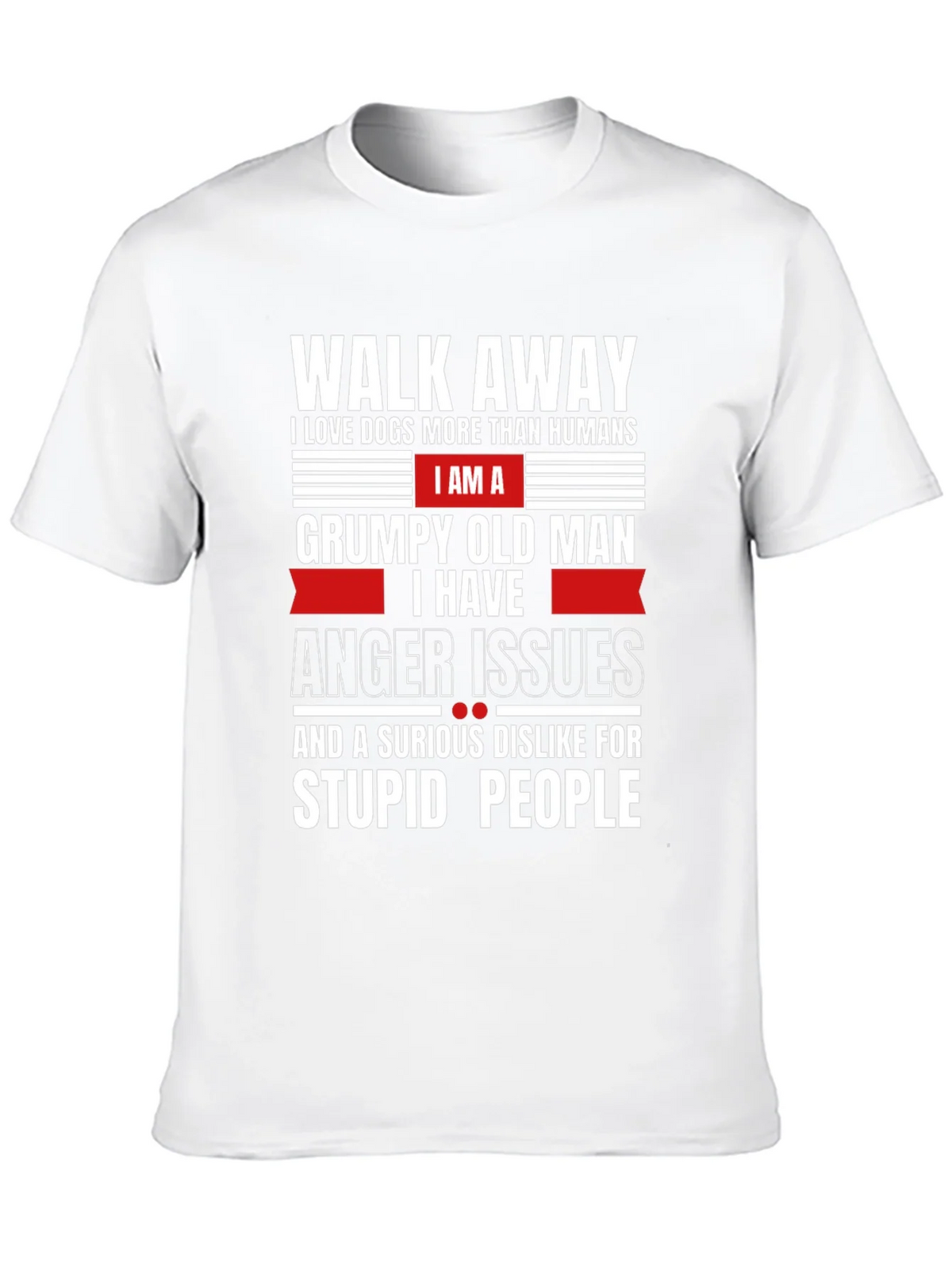Grumpy Old Man Dog Lover T-Shirt product image 8