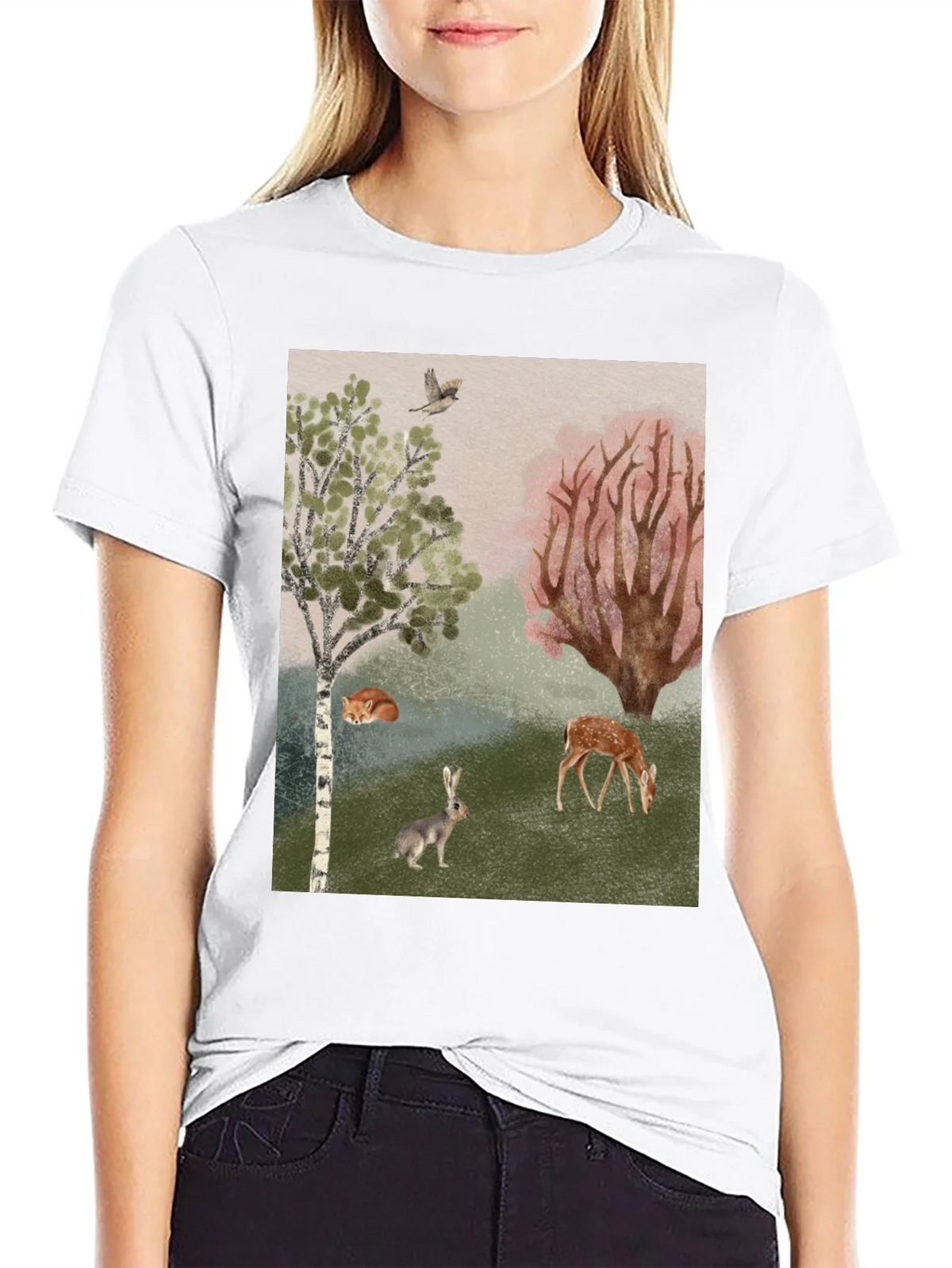 Enchanted Forest Graphic Tee - Nature Lover Shirt product image 8