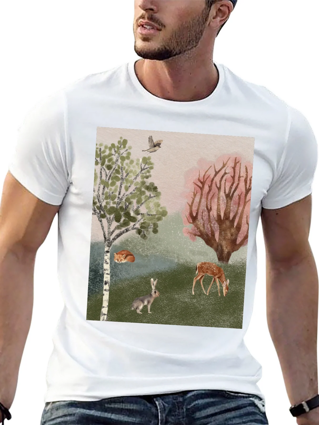 Enchanted Forest Graphic Tee - Nature Lover Shirt product image 12
