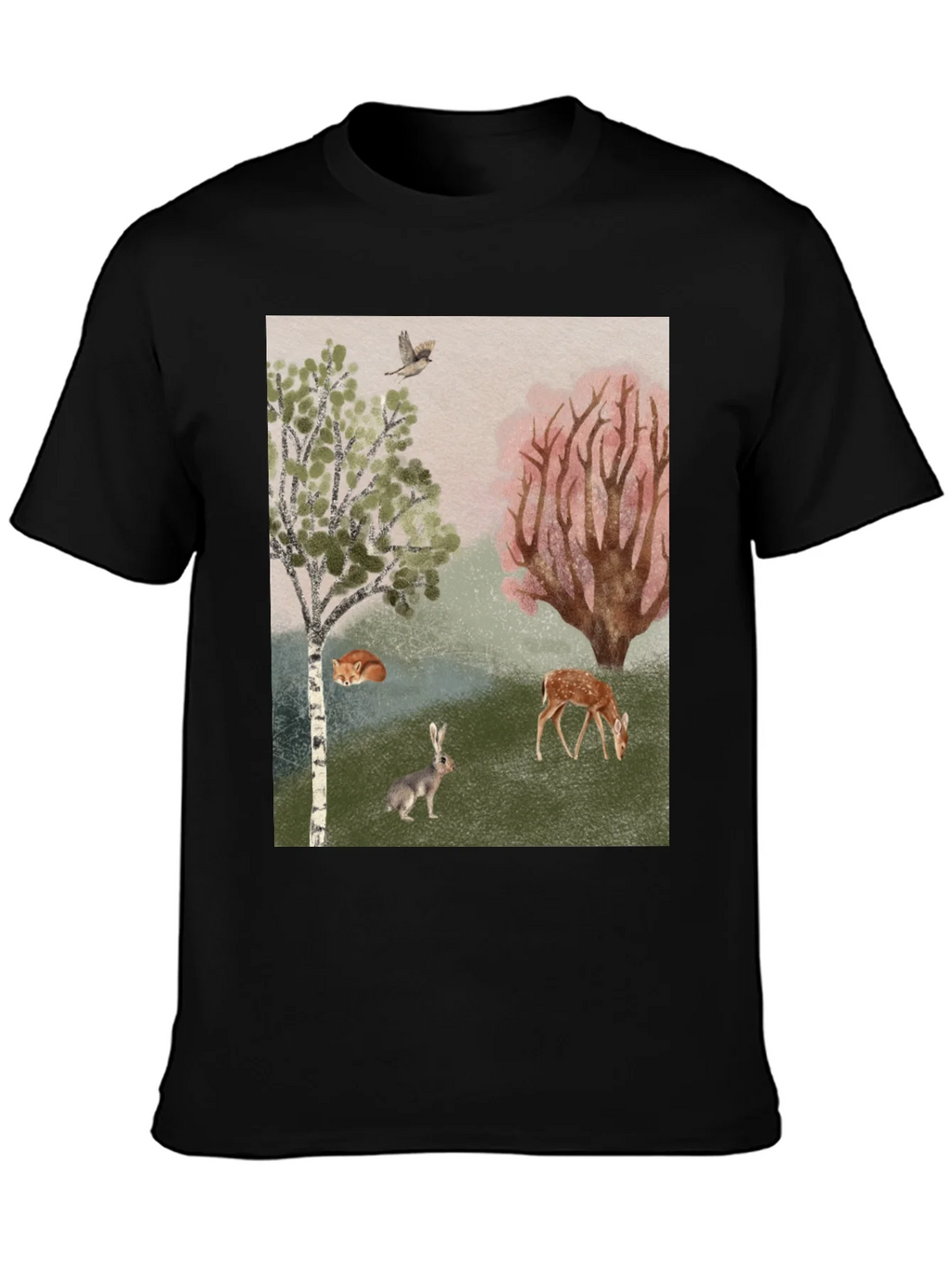 Enchanted Forest Graphic Tee - Nature Lover Shirt product image 3