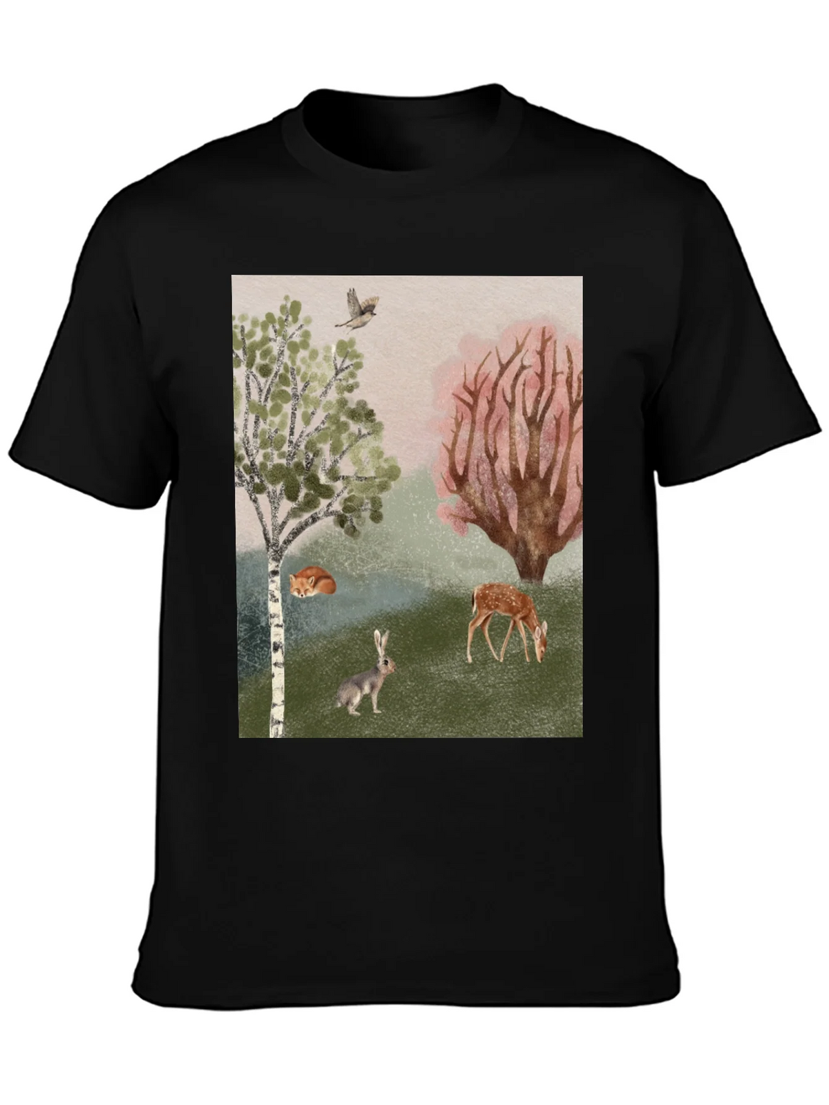 Enchanted Forest Graphic Tee - Nature Lover Shirt product image 3