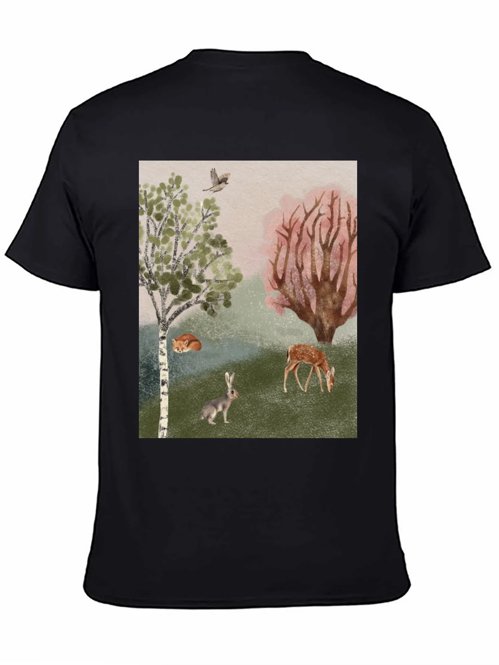 Enchanted Forest Graphic Tee - Nature Lover Shirt product image 4