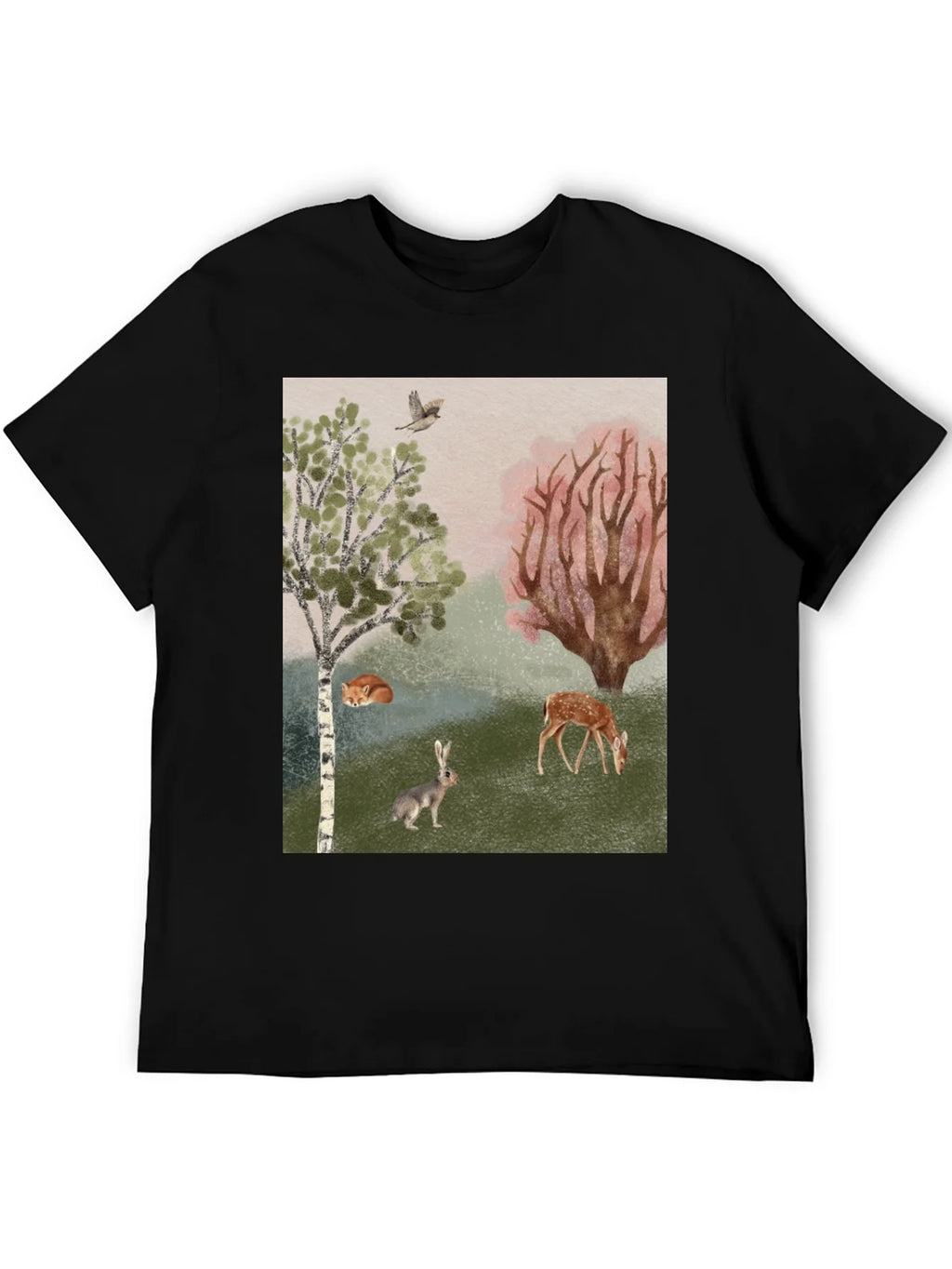 Enchanted Forest Graphic Tee - Nature Lover Shirt product image 5