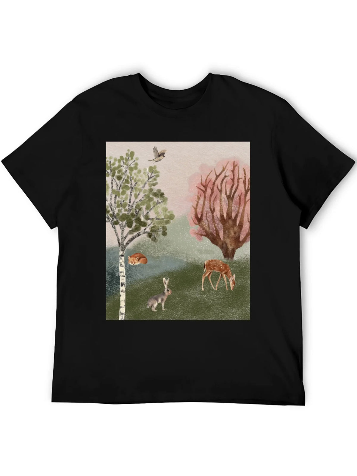 Enchanted Forest Graphic Tee - Nature Lover Shirt product image 5