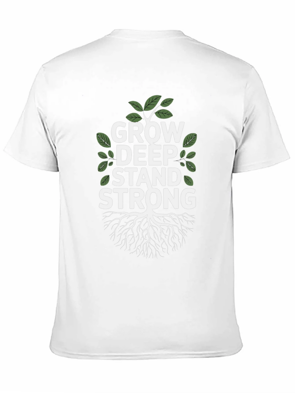 Grow Deep Stand Strong Tree Graphic Tee product image 10