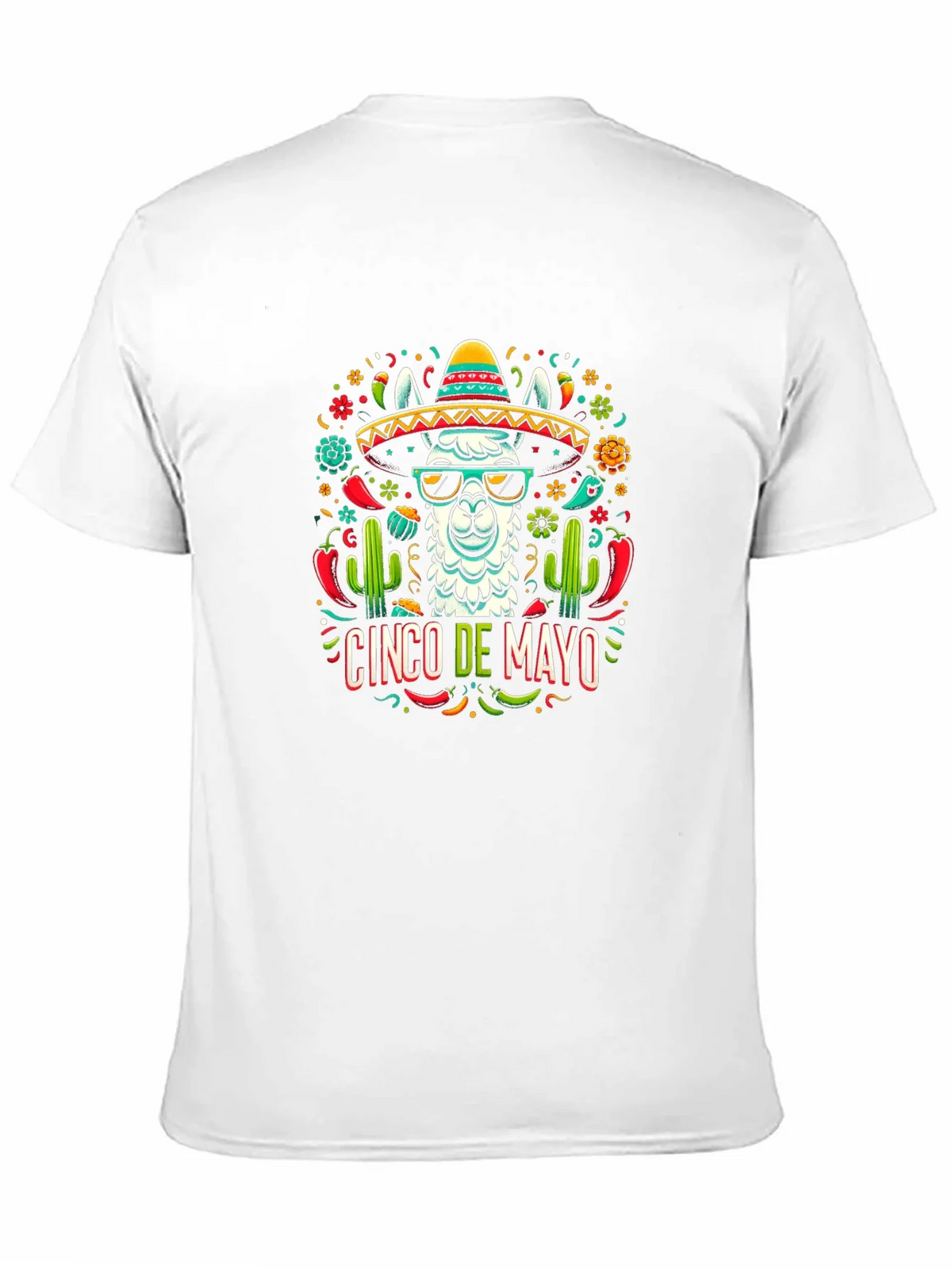 Cinco de Mayo Llama Graphic Tee - Black product image 10