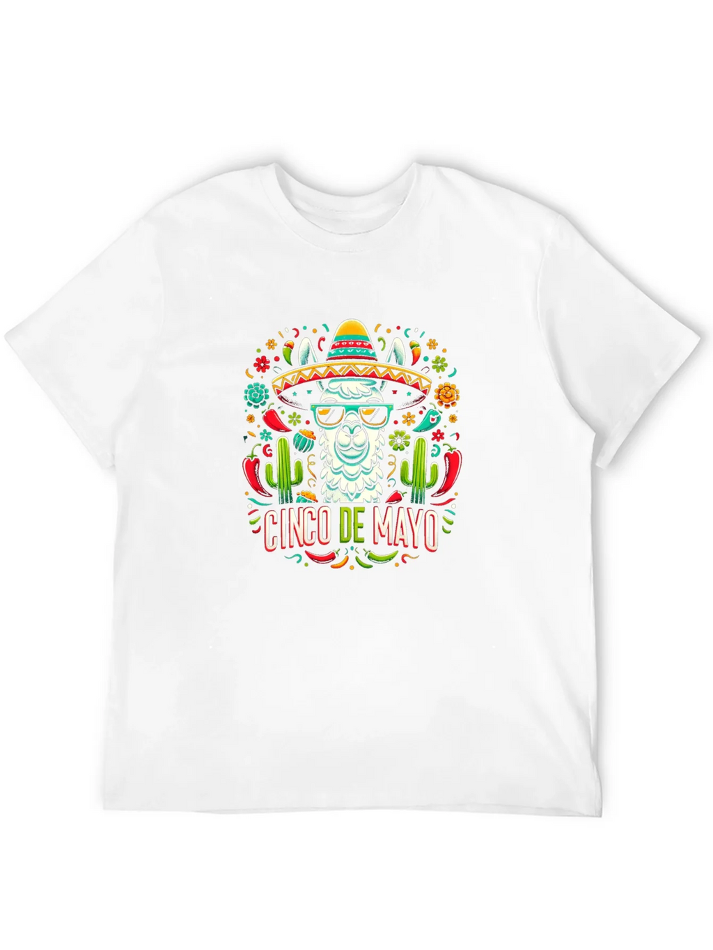 Cinco de Mayo Llama Graphic Tee - Black product image 11