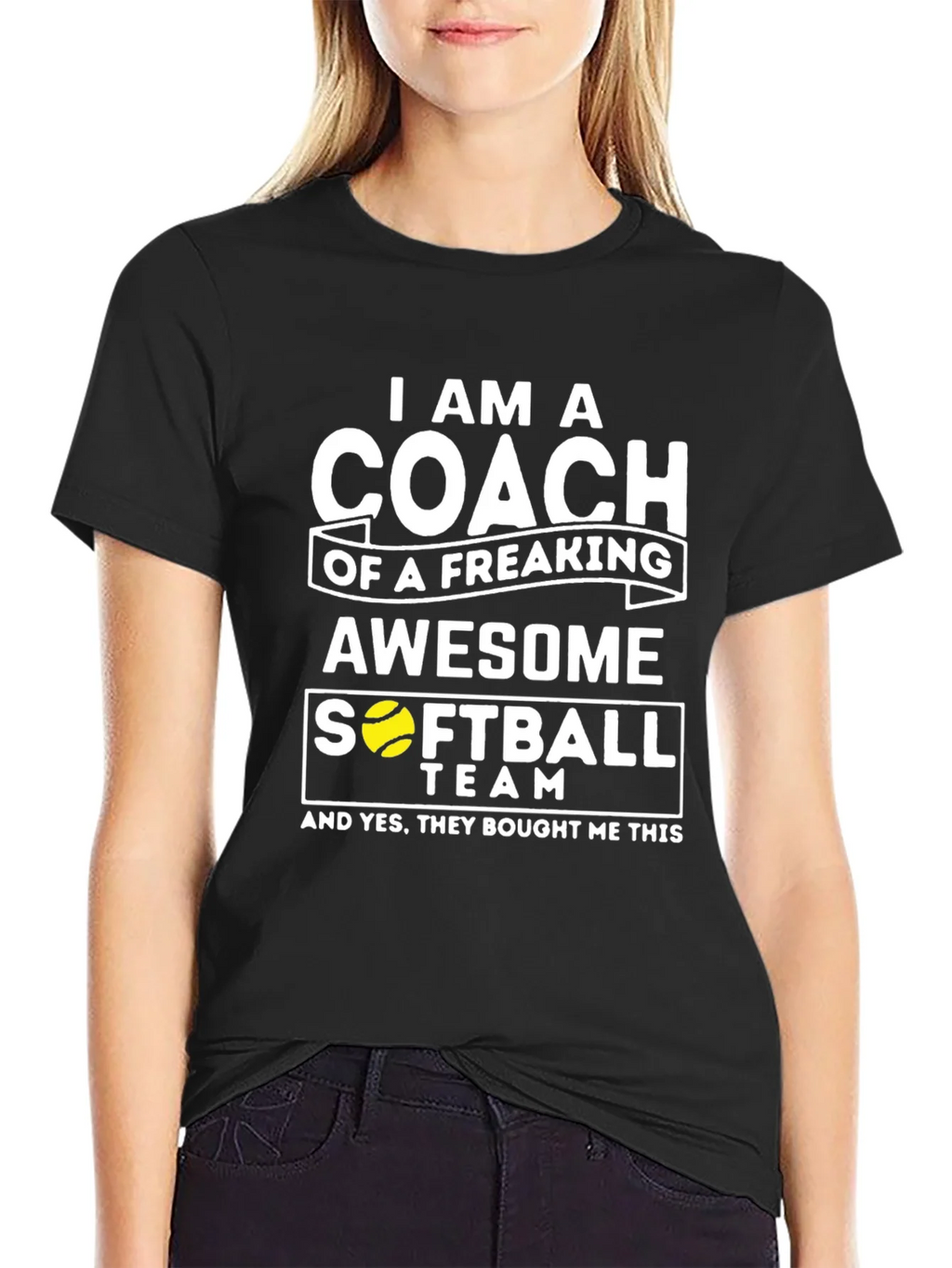 Awesome Softball Coach T-Shirt - Novelty Gift product image 2