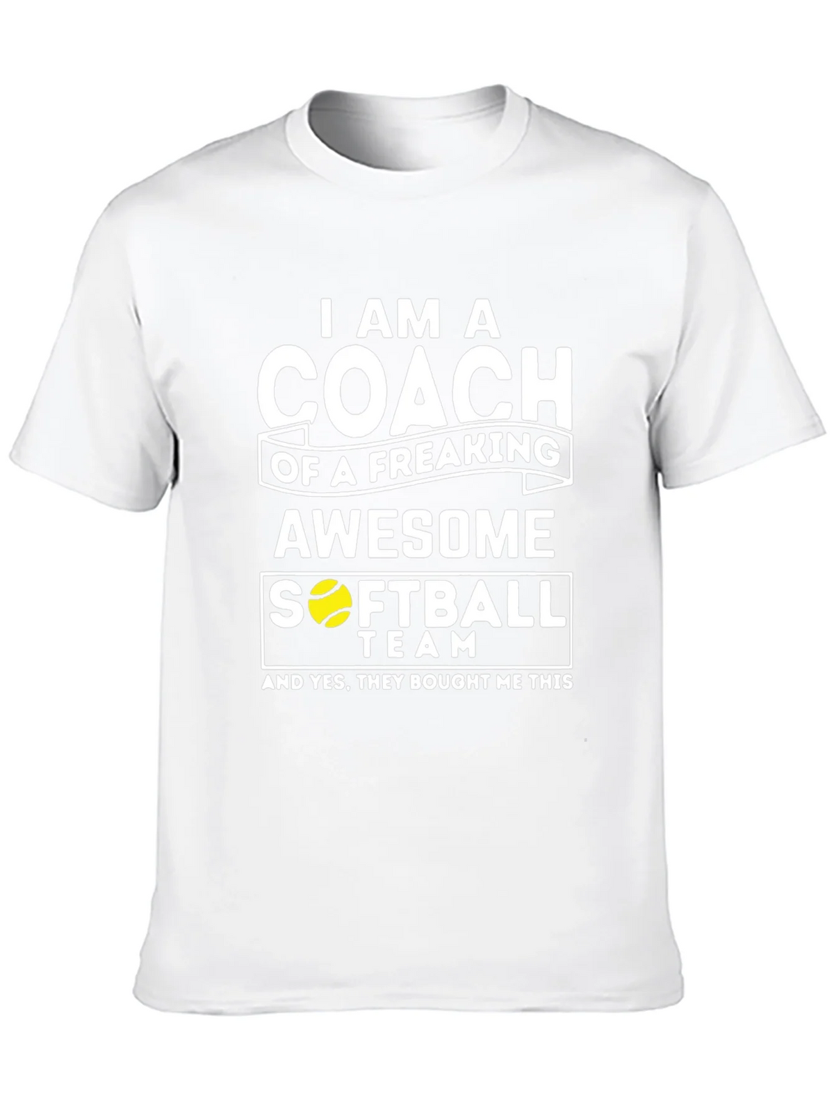 Awesome Softball Coach T-Shirt - Novelty Gift product image 7