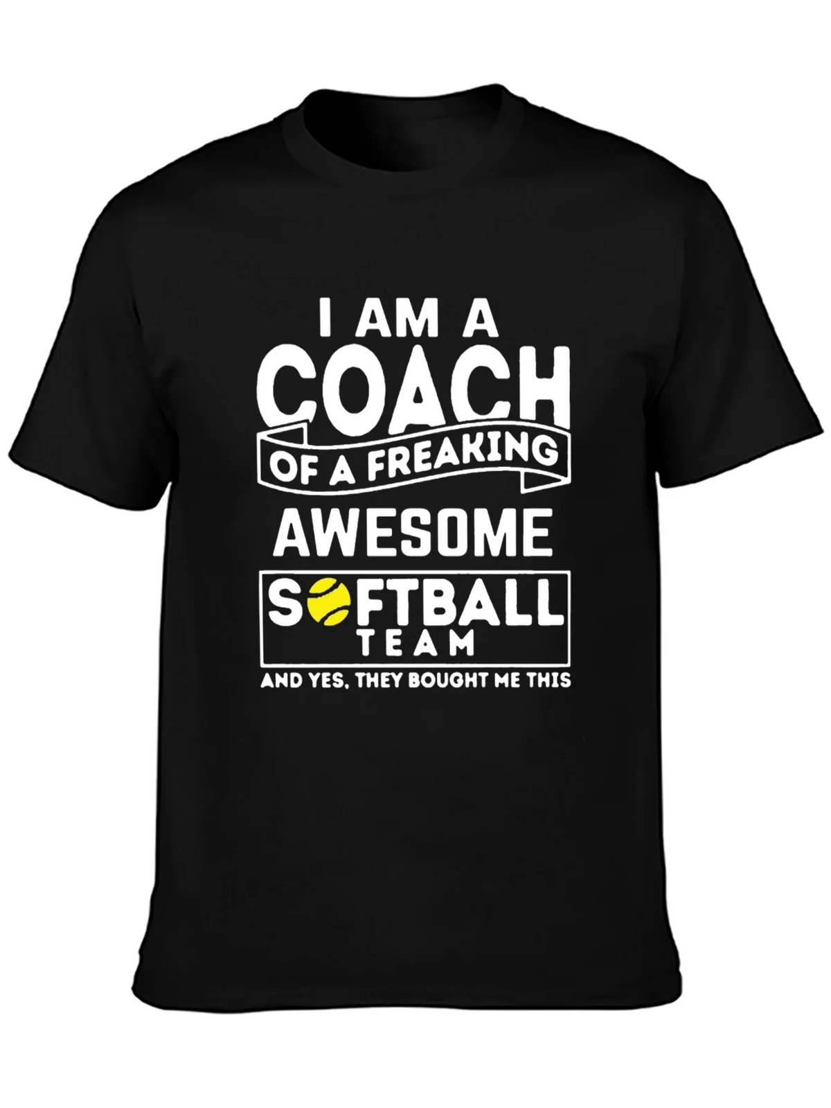 Awesome Softball Coach T-Shirt - Novelty Gift product image 3