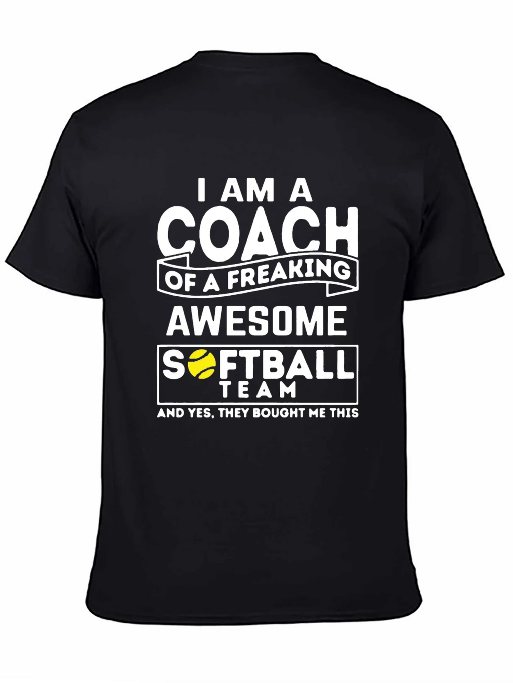 Awesome Softball Coach T-Shirt - Novelty Gift product image 4