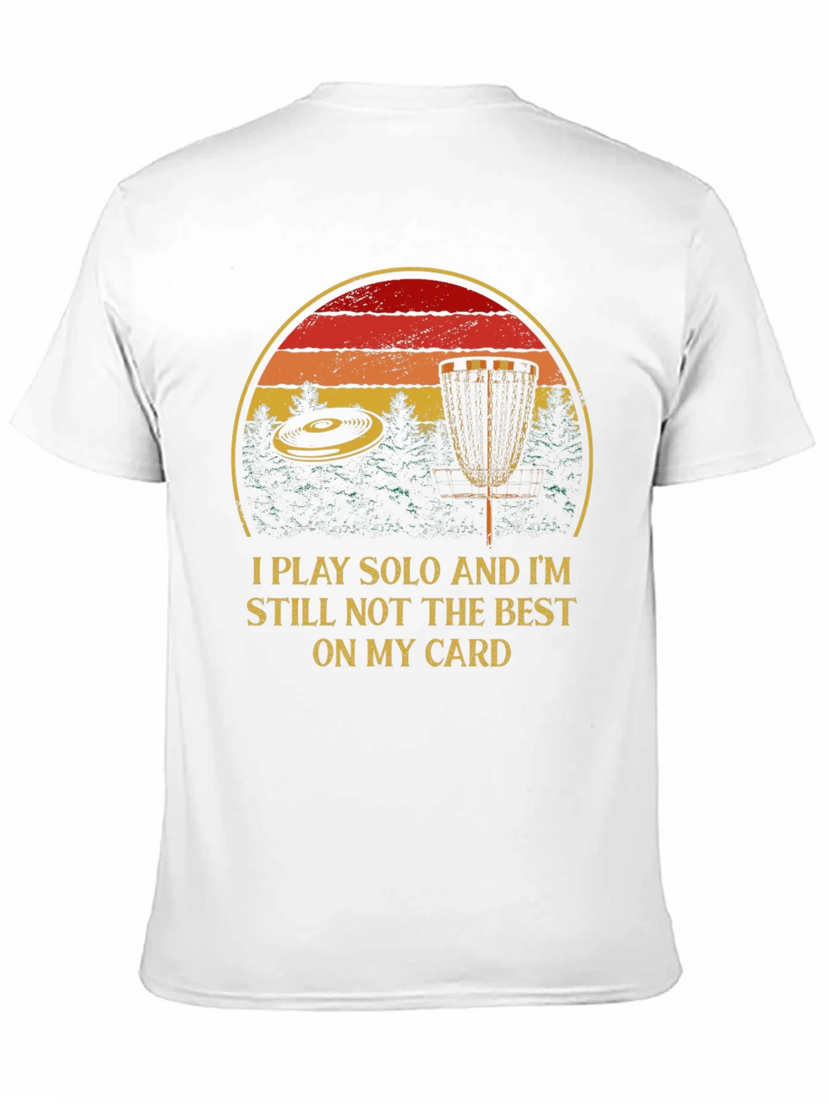 Solo Disc Golf T-Shirt - Funny Apparel product image 10