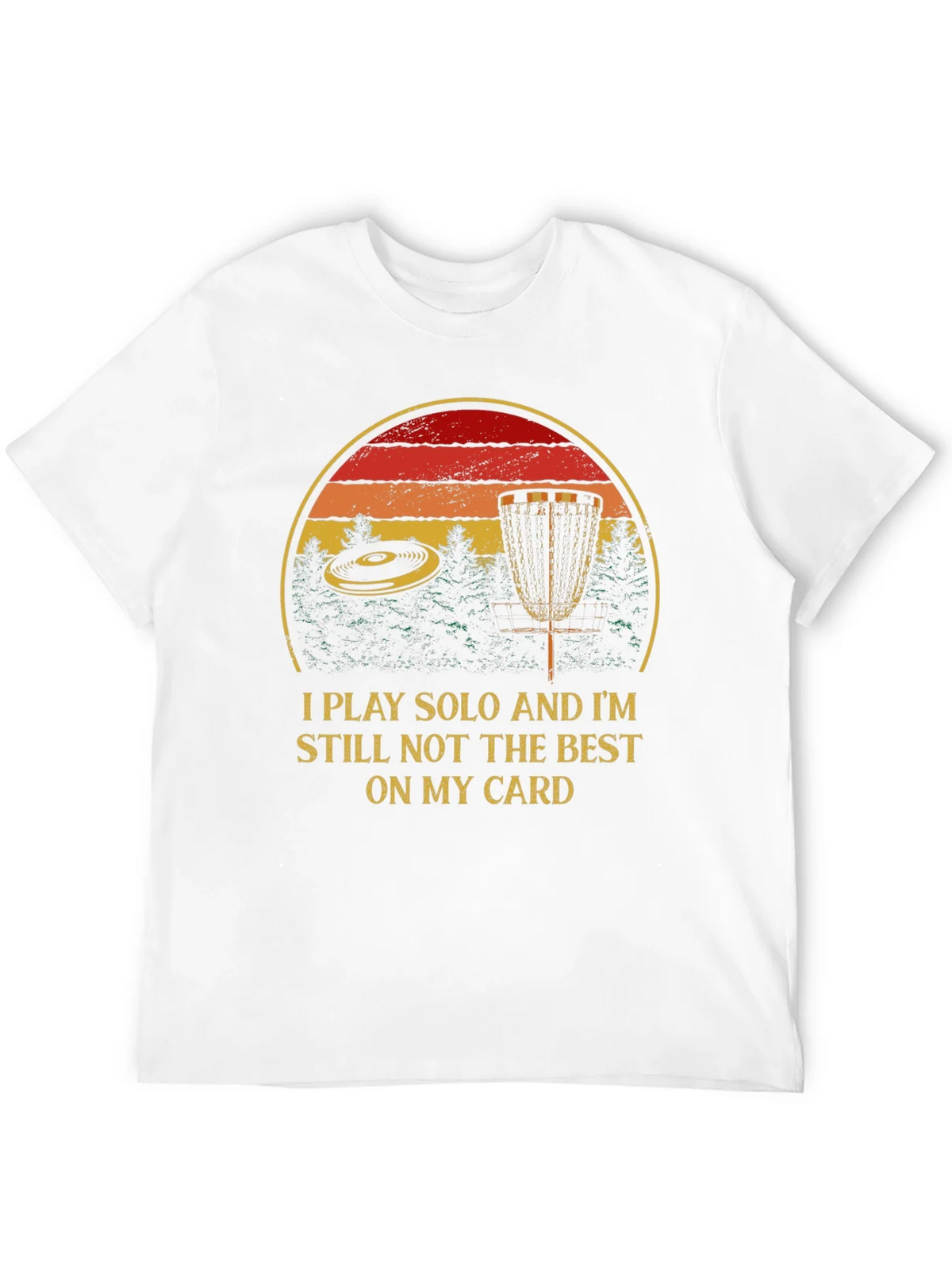 Solo Disc Golf T-Shirt - Funny Apparel product image 11