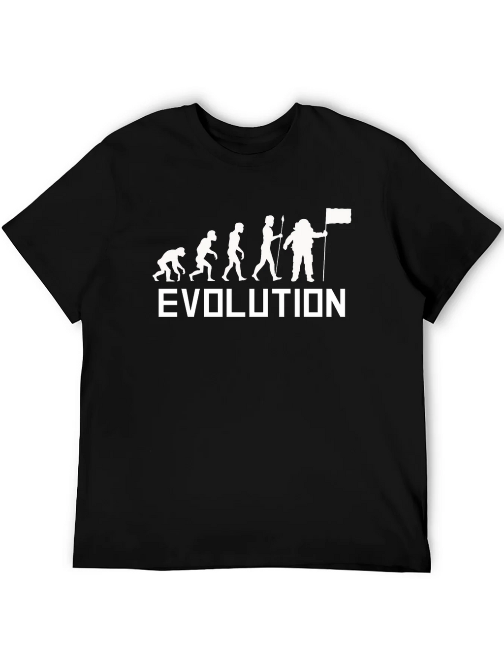 Evolution Astronaut Graphic Tee - Black product image 5
