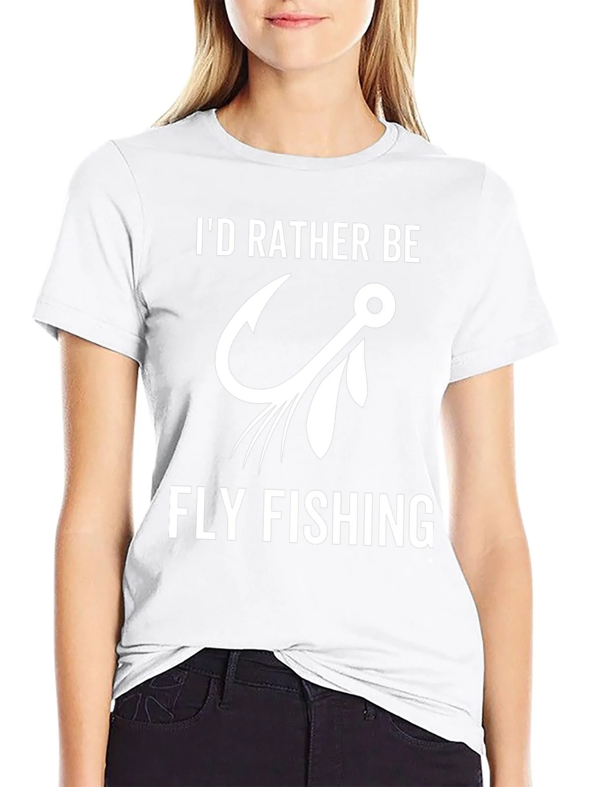 Fly Fishing T-Shirt: Id Rather Be product image 8
