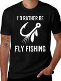 Fly Fishing T-Shirt: Id Rather Be product image 1