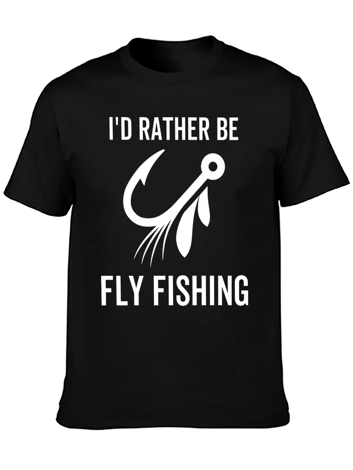 Fly Fishing T-Shirt: Id Rather Be product image 3