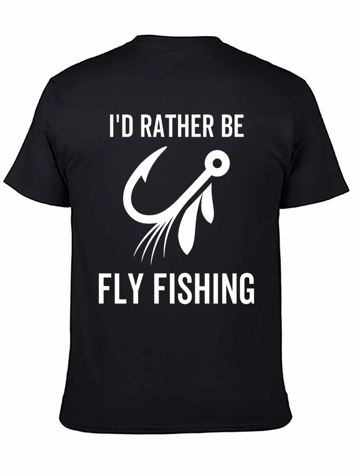 Fly Fishing T-Shirt: Id Rather Be product image 4