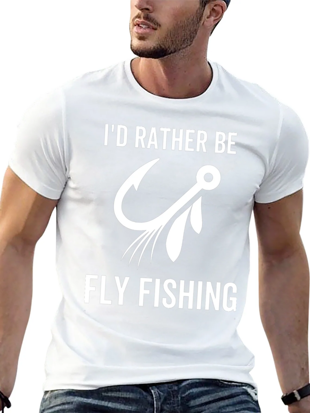 Fly Fishing T-Shirt: Id Rather Be product image 12