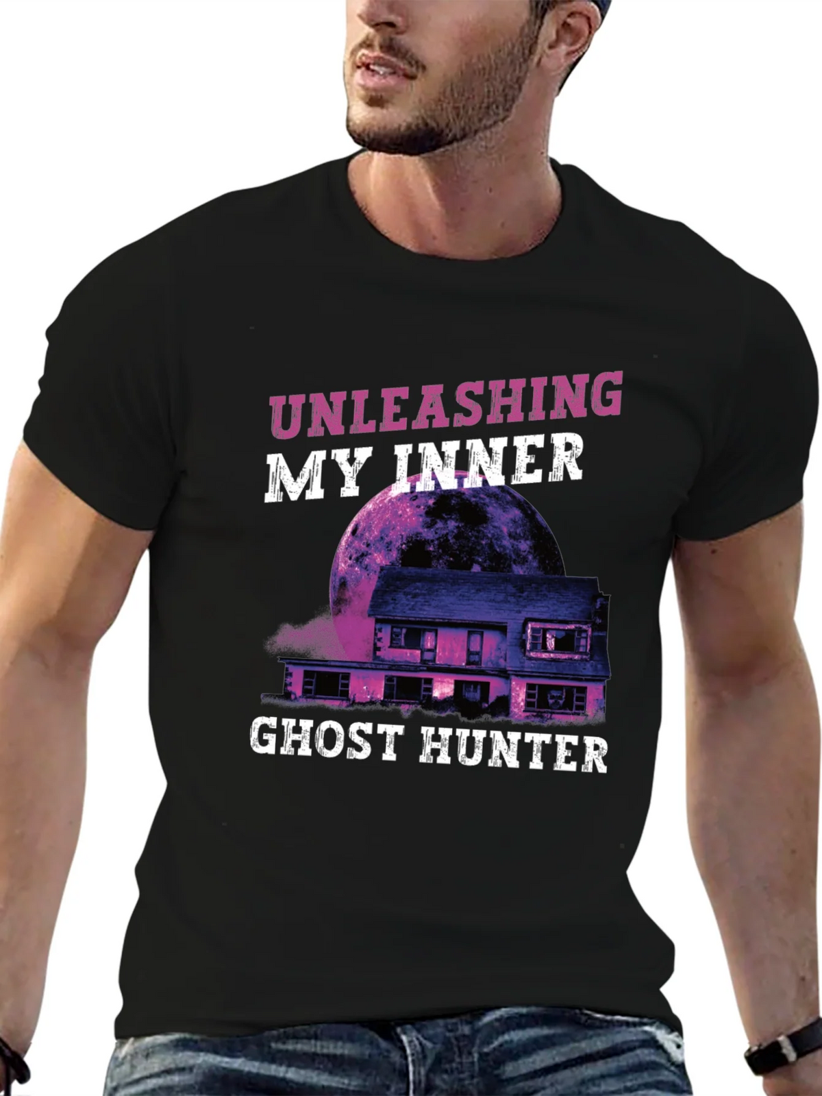 Ghost Hunter Graphic Tee product image 6