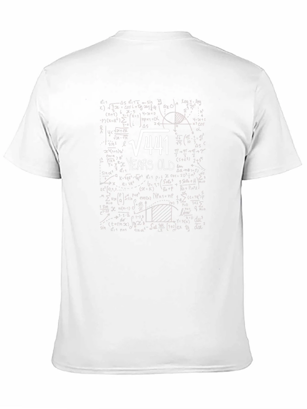 Funny 21st Birthday T-Shirt: Math Equation 21 Years Old product image 10