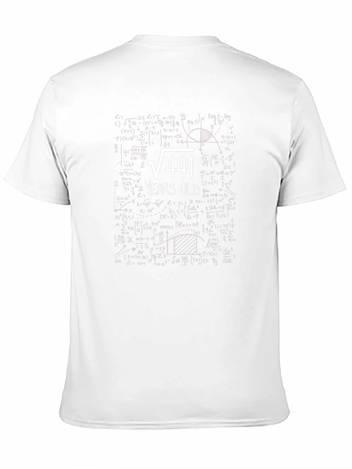 Funny 21st Birthday T-Shirt: Math Equation 21 Years Old product image 10