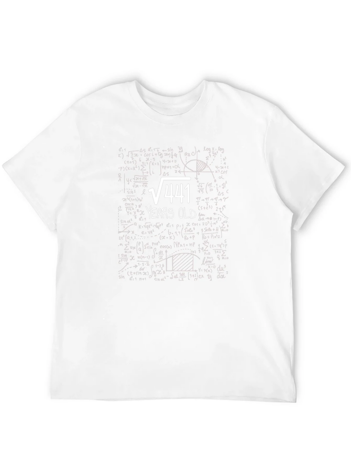 Funny 21st Birthday T-Shirt: Math Equation 21 Years Old product image 11