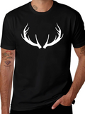 Antler Graphic Tee - Black Casual Comfort product image 1