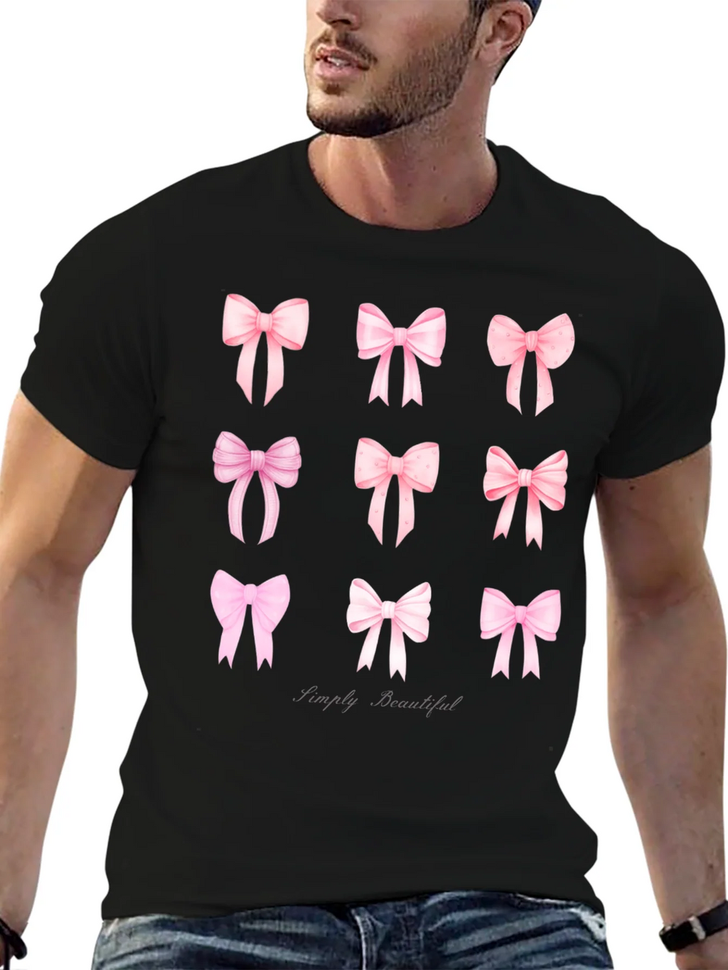 Simply Beautiful Bows Graphic Tee product image 3
