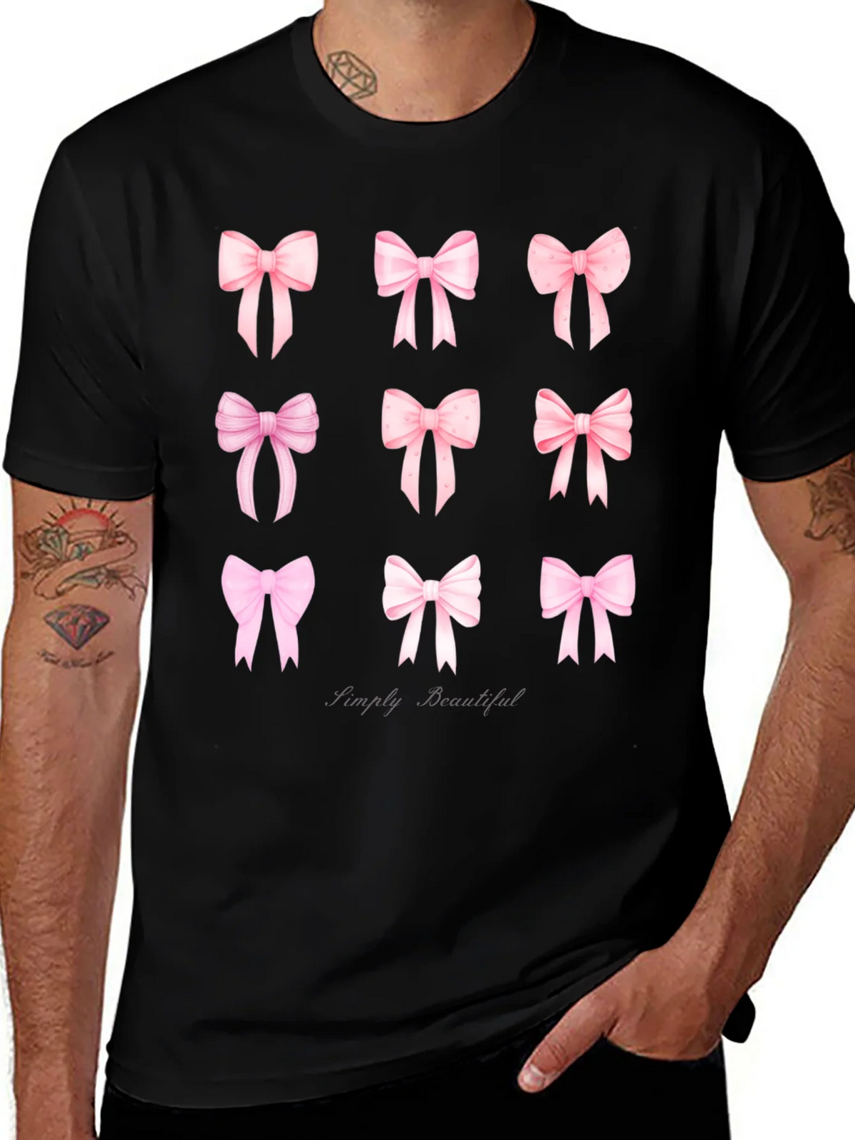 Simply Beautiful Bows Graphic Tee product image 1