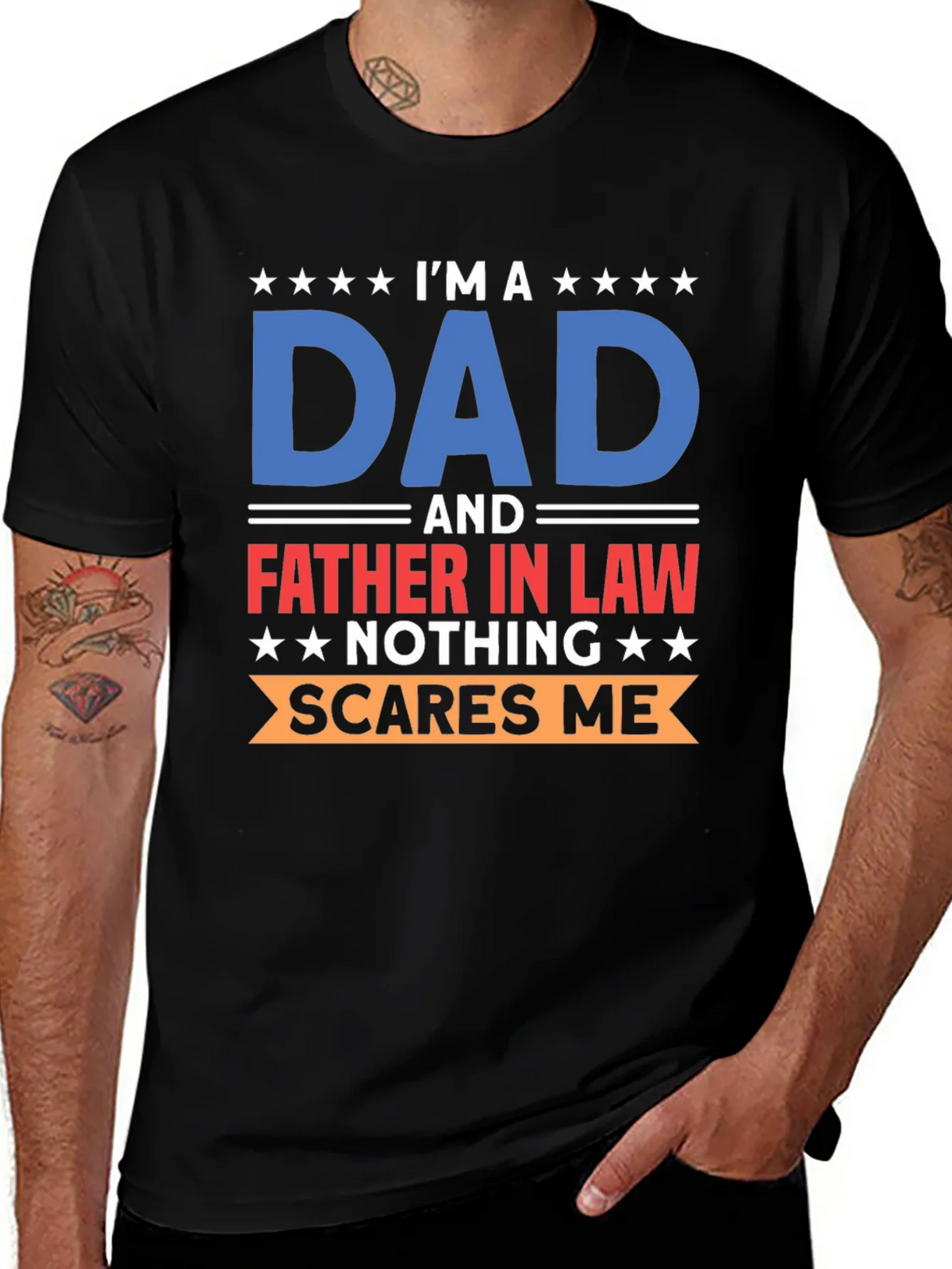 Im A Dad T-Shirt: Father In Law Humor product image 1