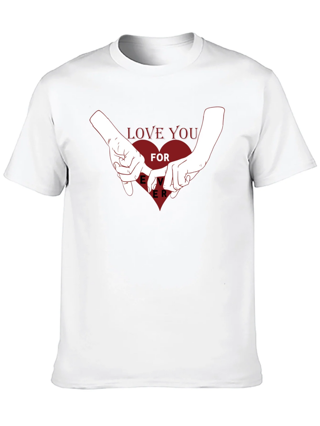Love You Forever Graphic Tee - Black product image 9