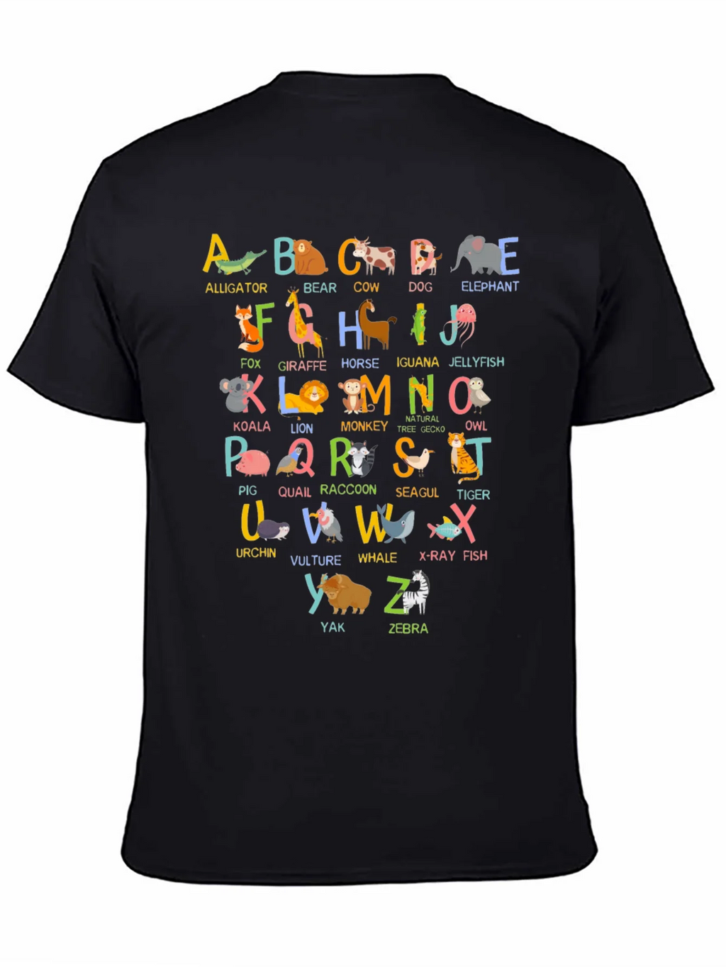Animal Alphabet T-Shirt - Educational ABCs product image 4