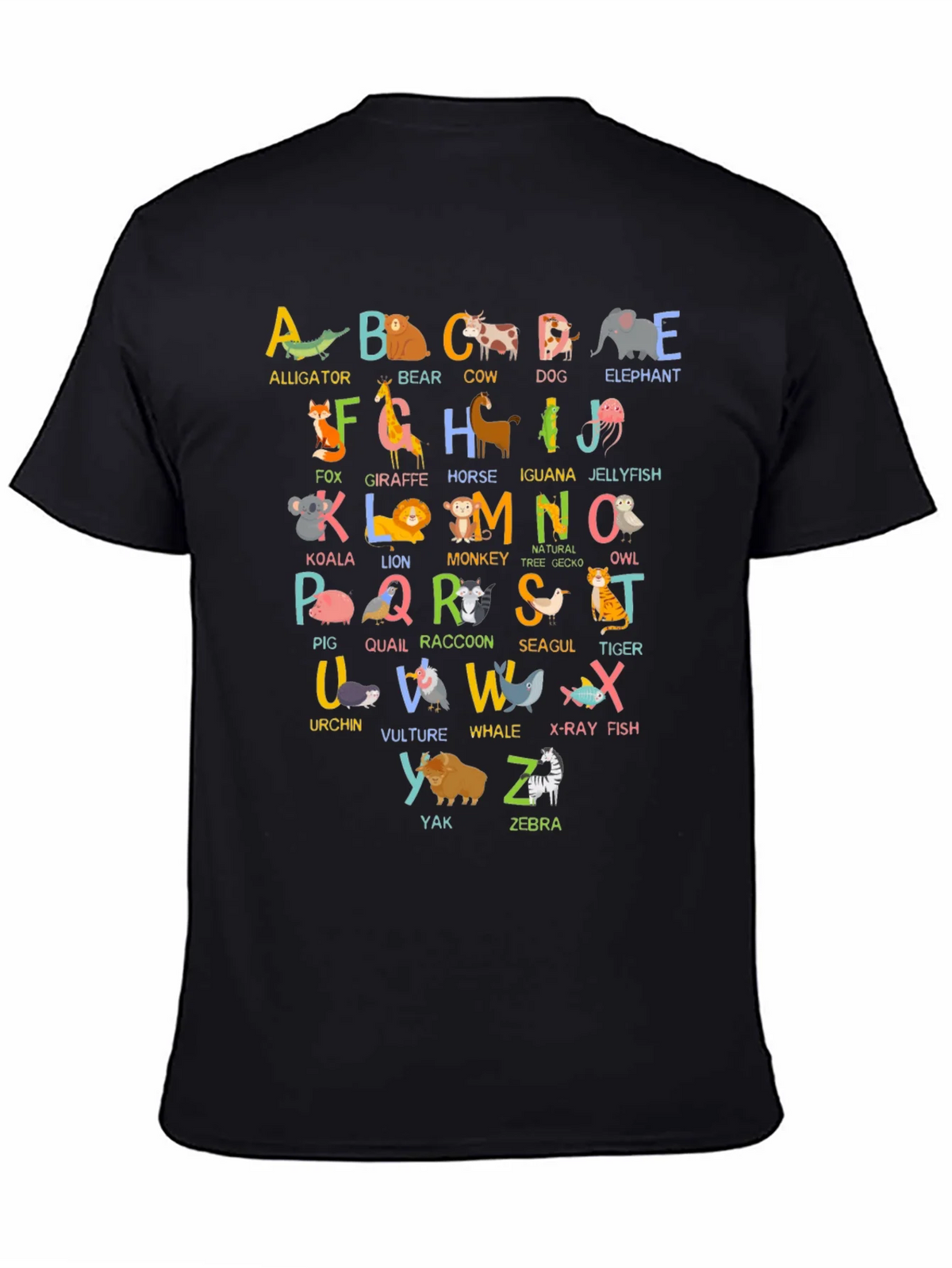 Animal Alphabet T-Shirt - Educational ABCs product image 4