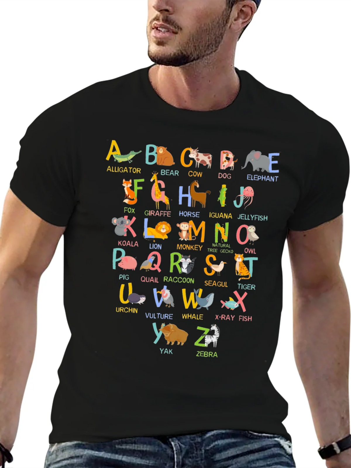 Animal Alphabet T-Shirt - Educational ABCs product image 6