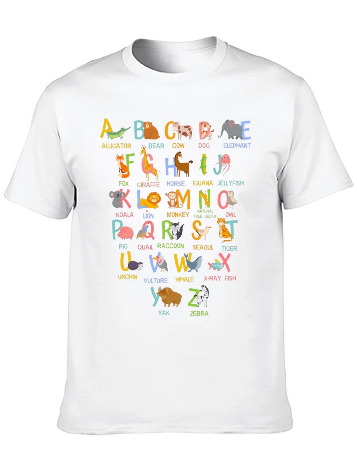 Animal Alphabet T-Shirt - Educational ABCs product image 9
