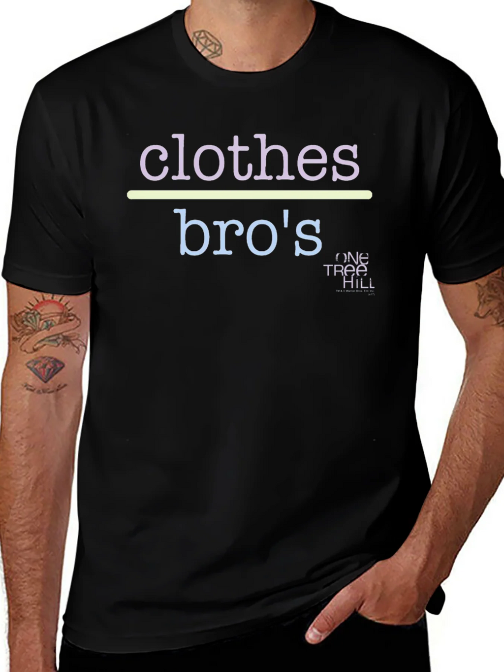 Clothes Bros One Tree Hill Black T-Shirt product image 1