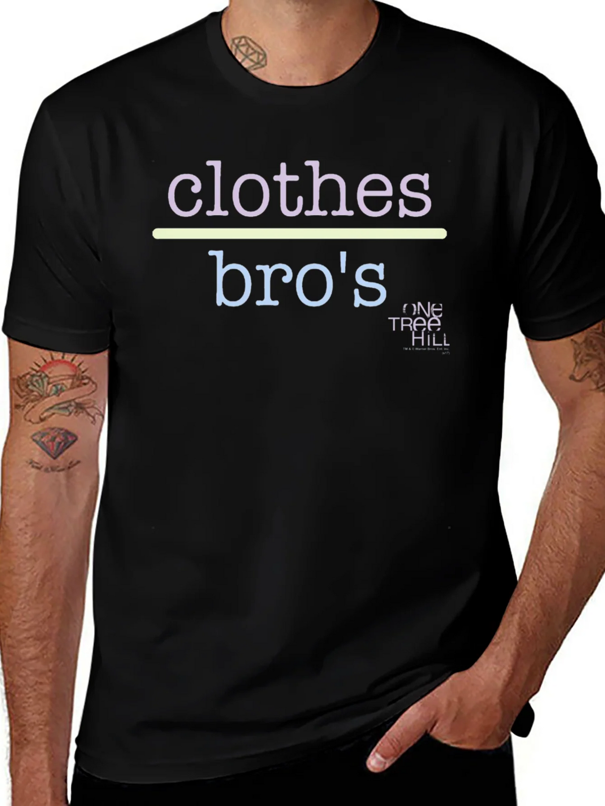 Clothes Bros One Tree Hill Black T-Shirt product image 1
