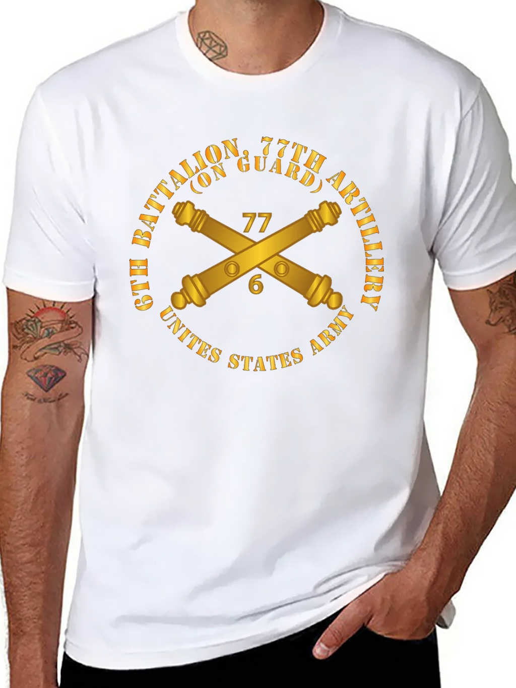 6th Battalion 77th Artillery T-Shirt product image 7