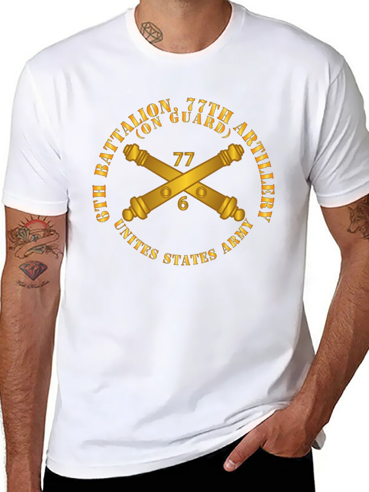 6th Battalion 77th Artillery T-Shirt product image 7