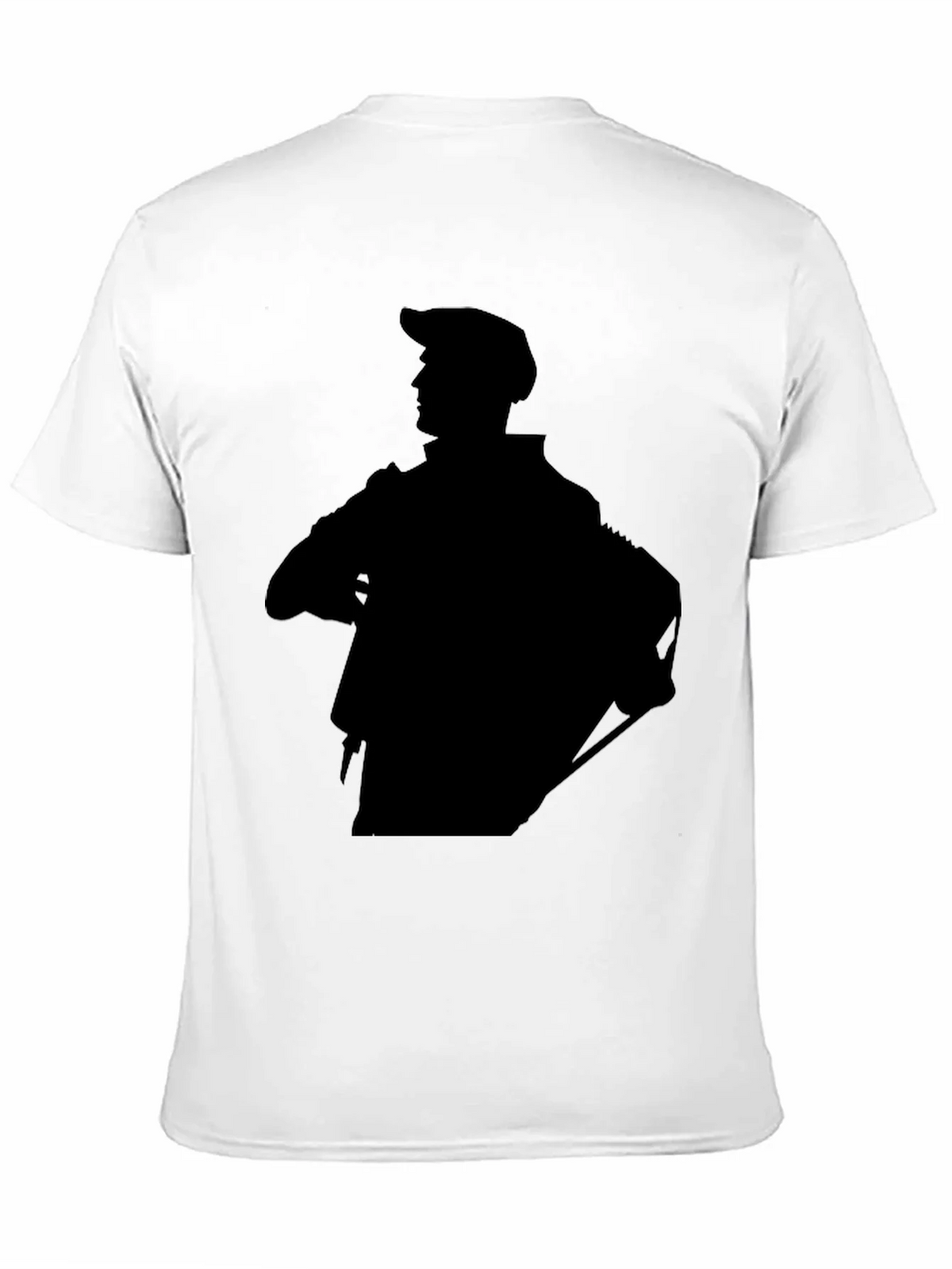 Stylish Black Graphic Tee - Silhouette Design product image 10