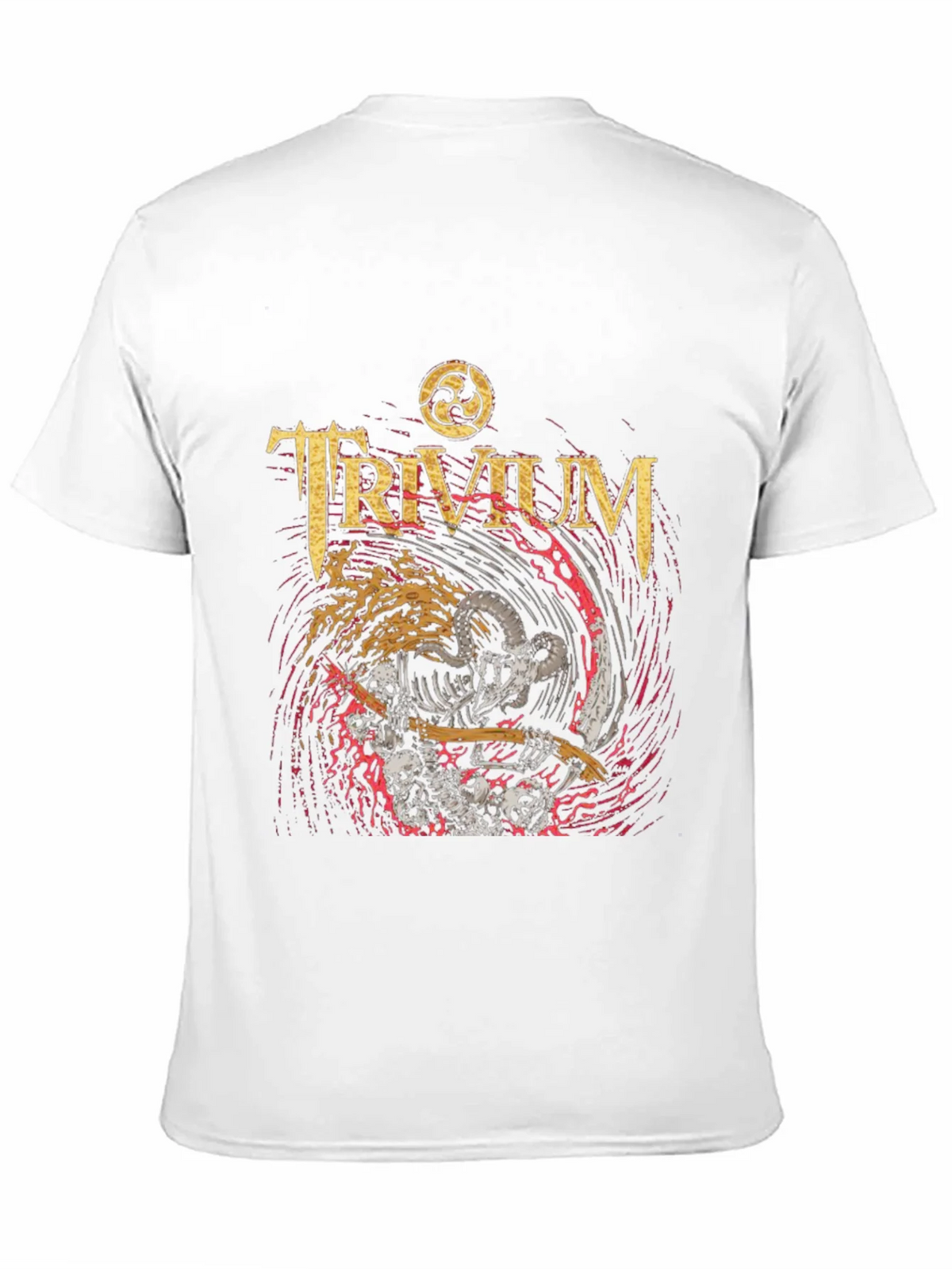 Trivium Band Tee - Skeleton Grim Reaper Rock T-Shirt product image 10