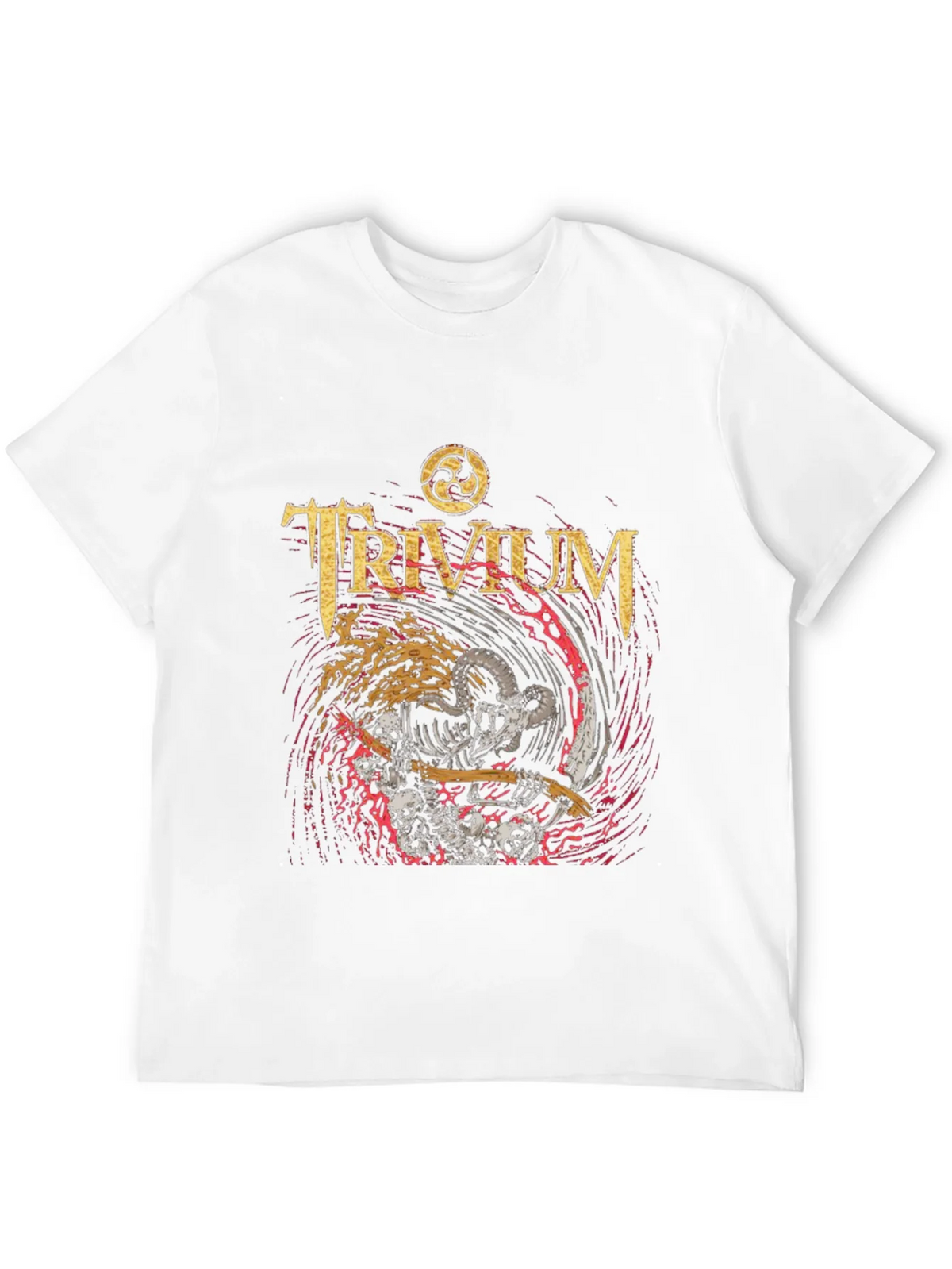 Trivium Band Tee - Skeleton Grim Reaper Rock T-Shirt product image 11