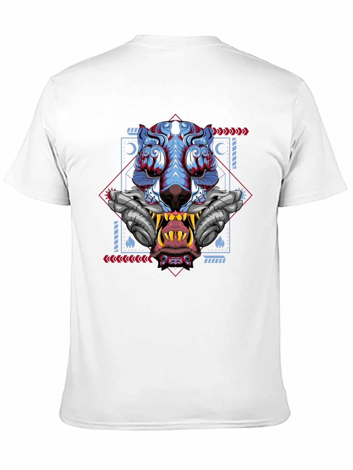 Cyberpunk Tiger Graphic Tee - Unique Style product image 10