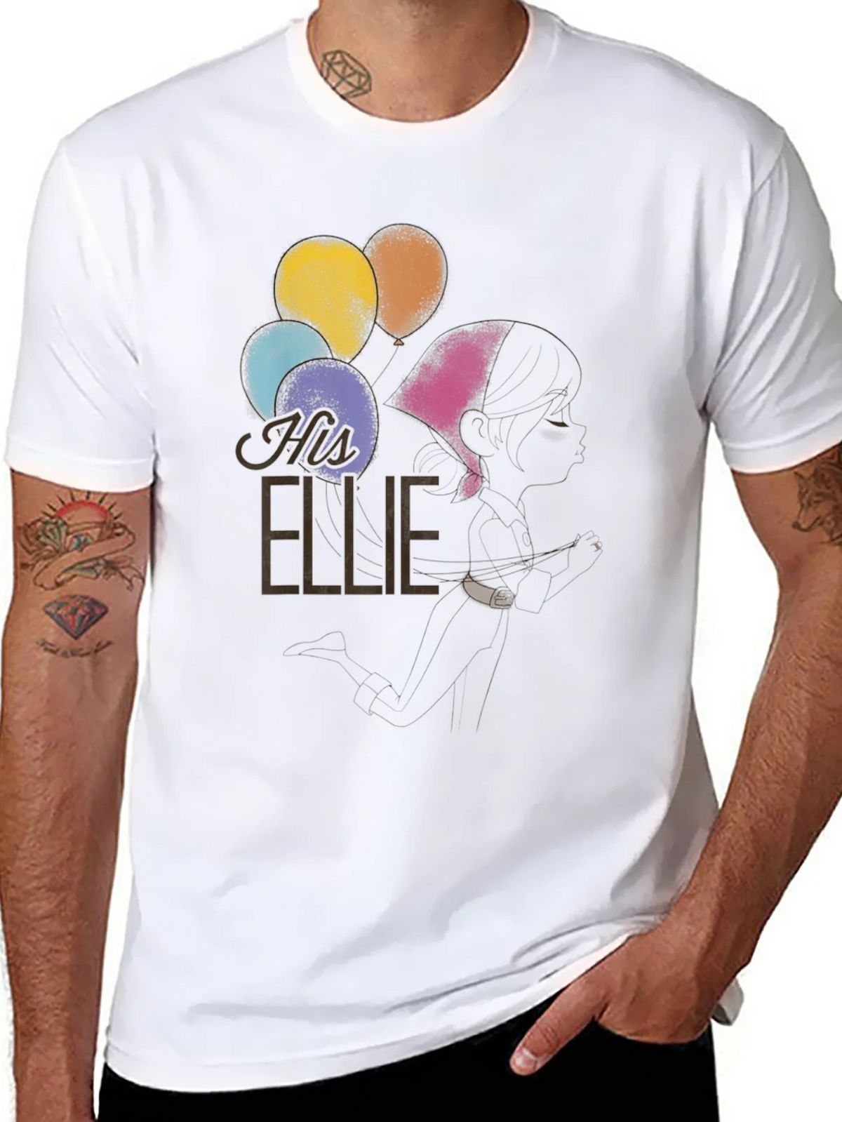 Ellie Balloons Graphic Tee product image 4