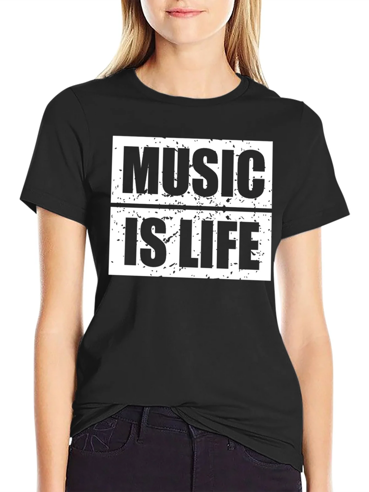 Music is Life Graphic T-Shirt product image 2