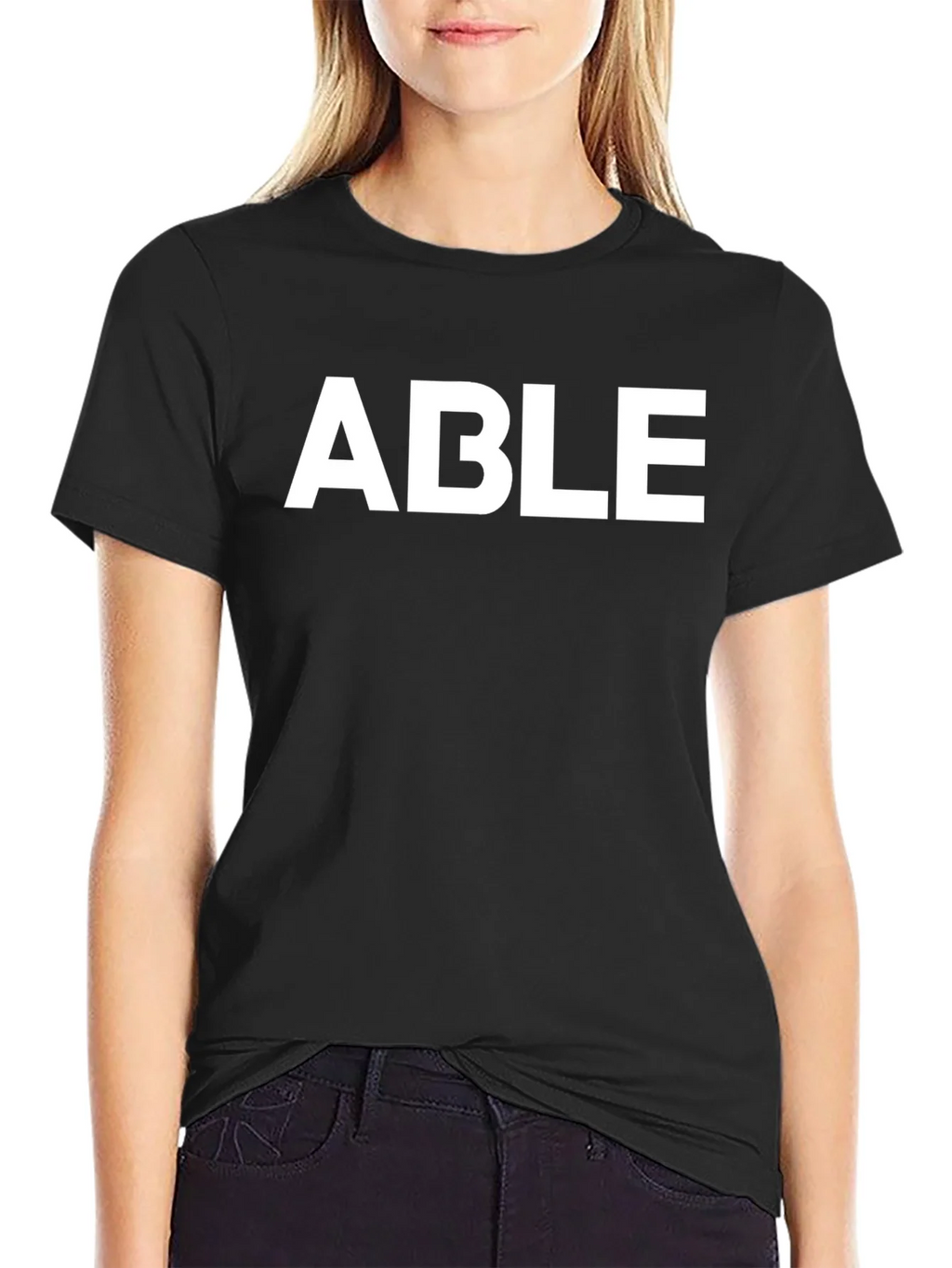 ABLE Graphic Tee - Classic Black T-Shirt product image 2