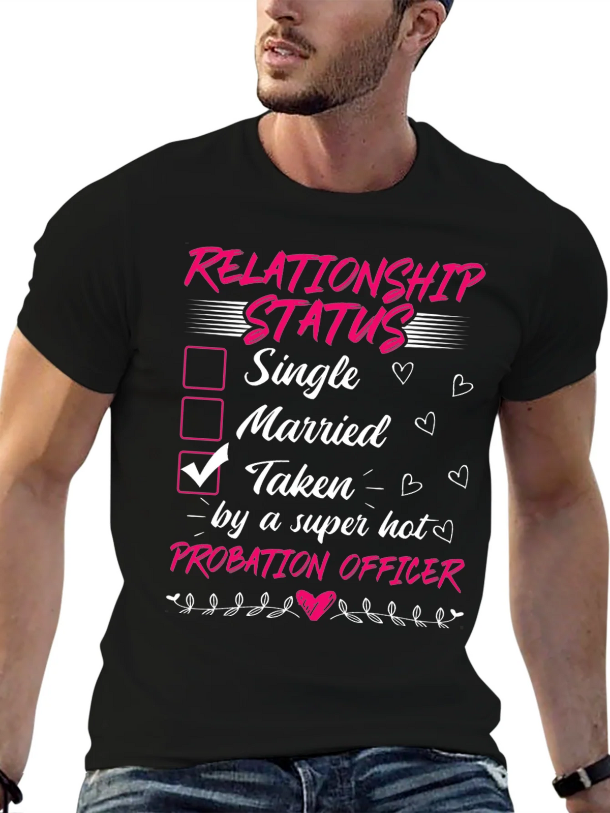 Taken by a Probation Officer T-Shirt product image 4