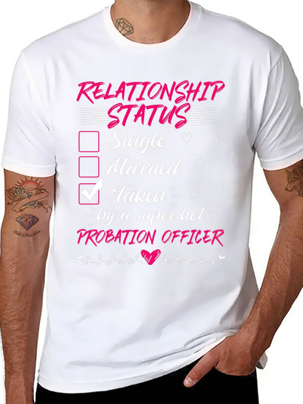 Taken by a Probation Officer T-Shirt product image 5