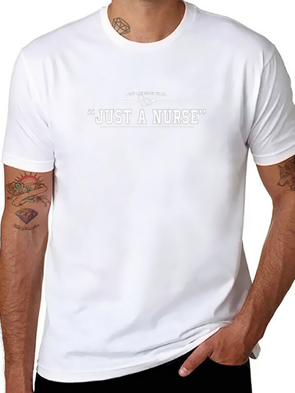 Just a Nurse Graphic T-Shirt - Medical Appreciation product image 7